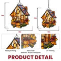 Thanksgiving House Glow - Window Hanging Suncatcher NCU0PD098