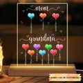 Personalized 3D LED Light Wooden Base - Gift For Mom- Mother And Daughters A Bond That Can't Be Broken ARND037