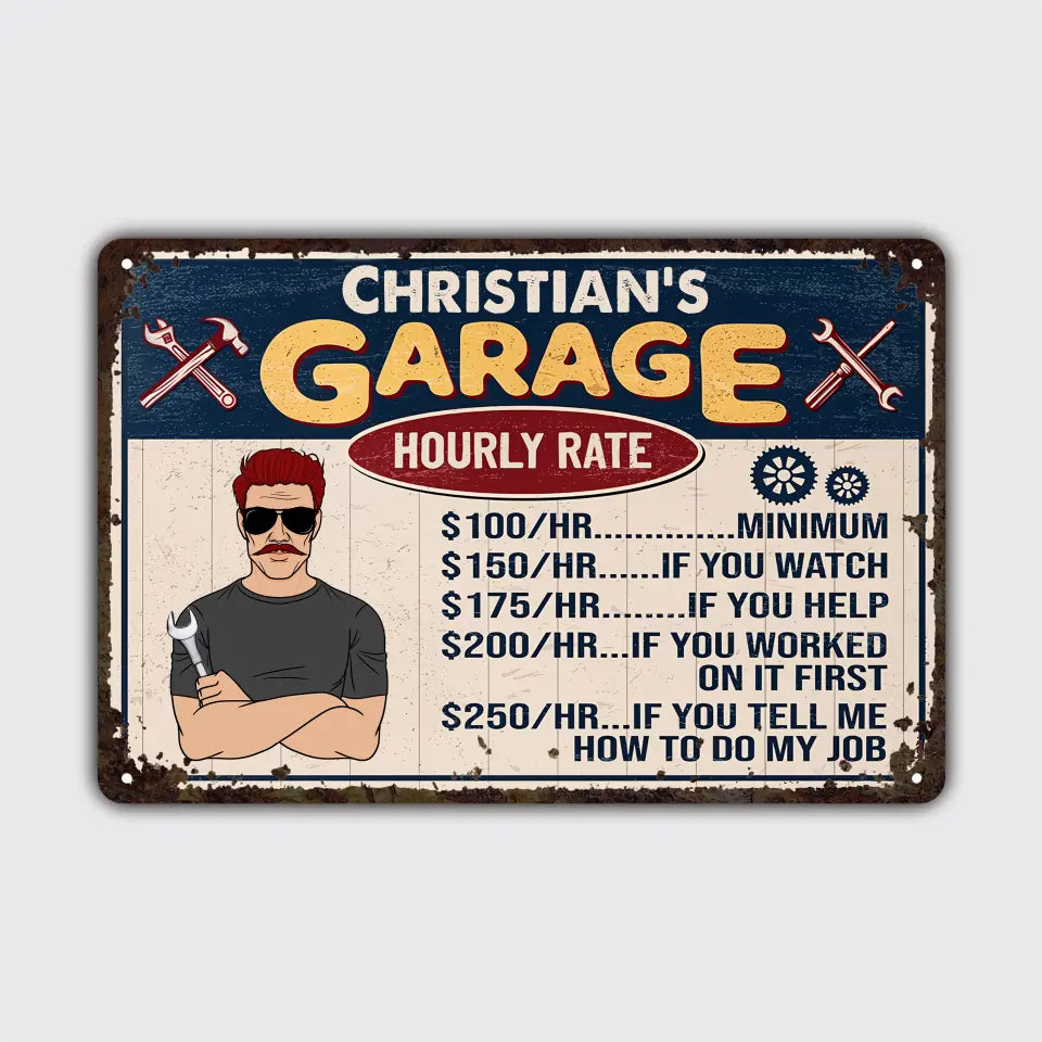 Grandpa's Garage Sign