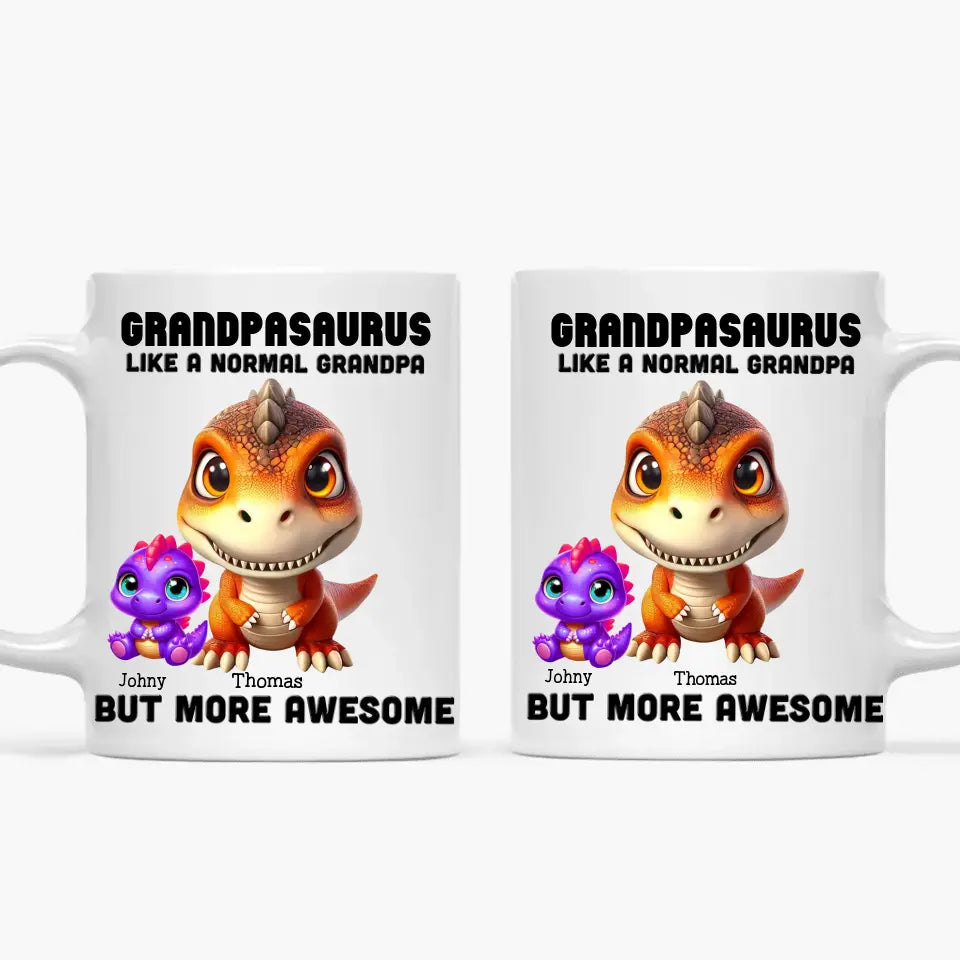 Grandpasaurus Mug lifestyle view