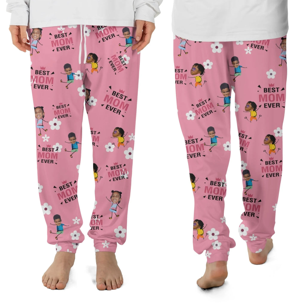 Adult Pajamas Pants Mockup