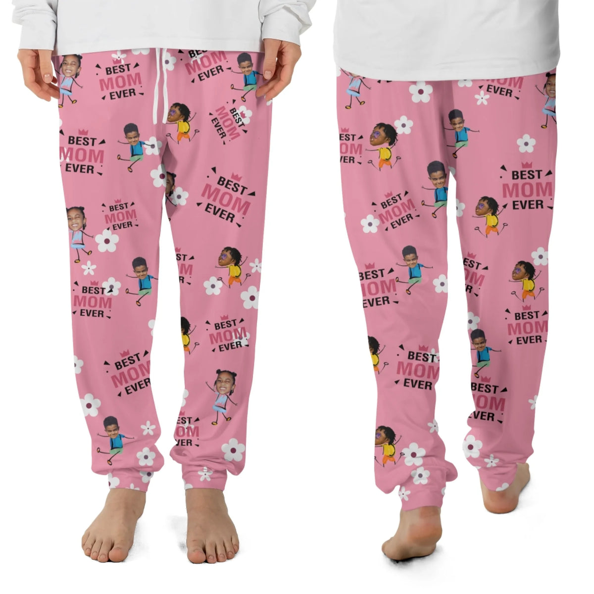 Adult Pajamas Pants Mockup