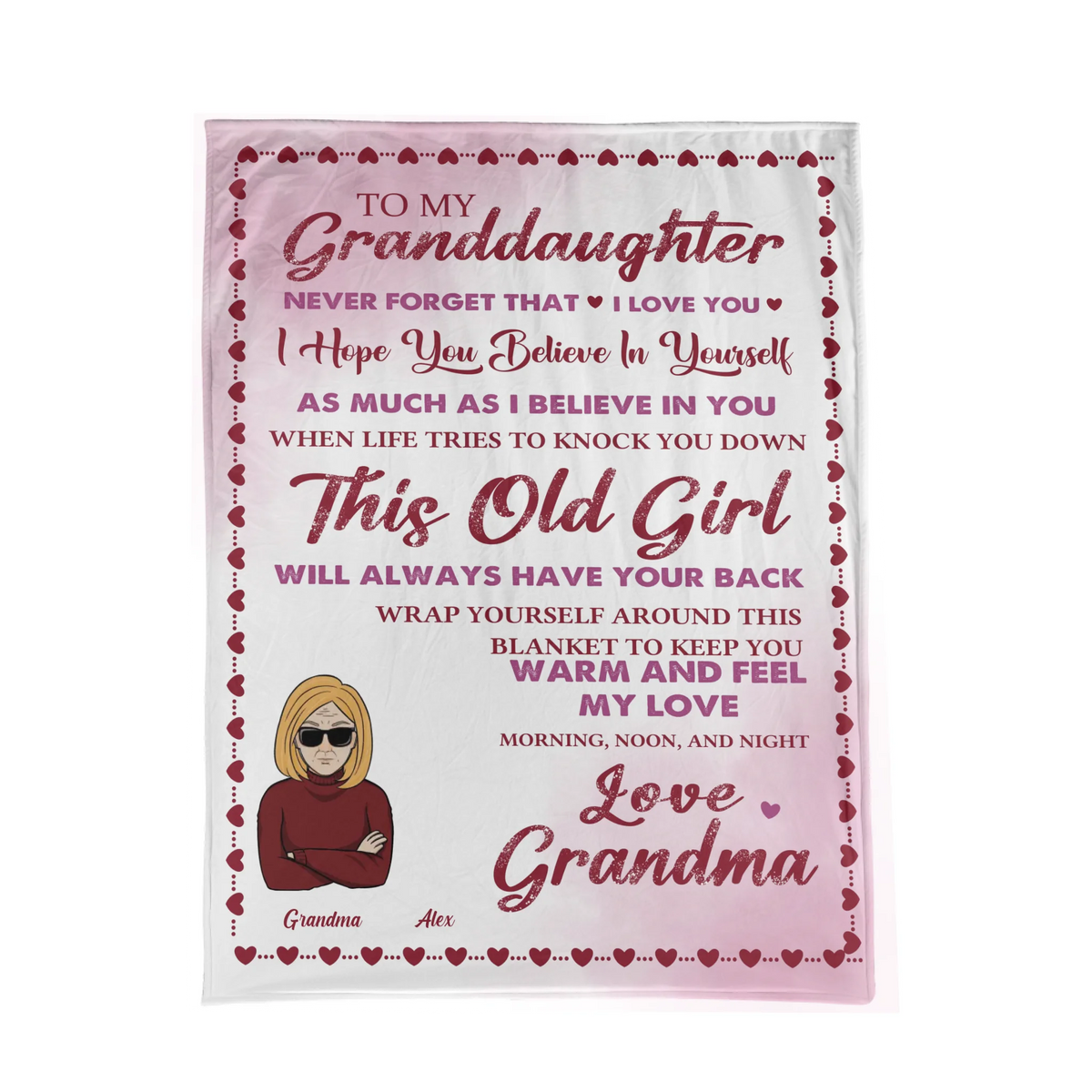 mockup Fleece blanket