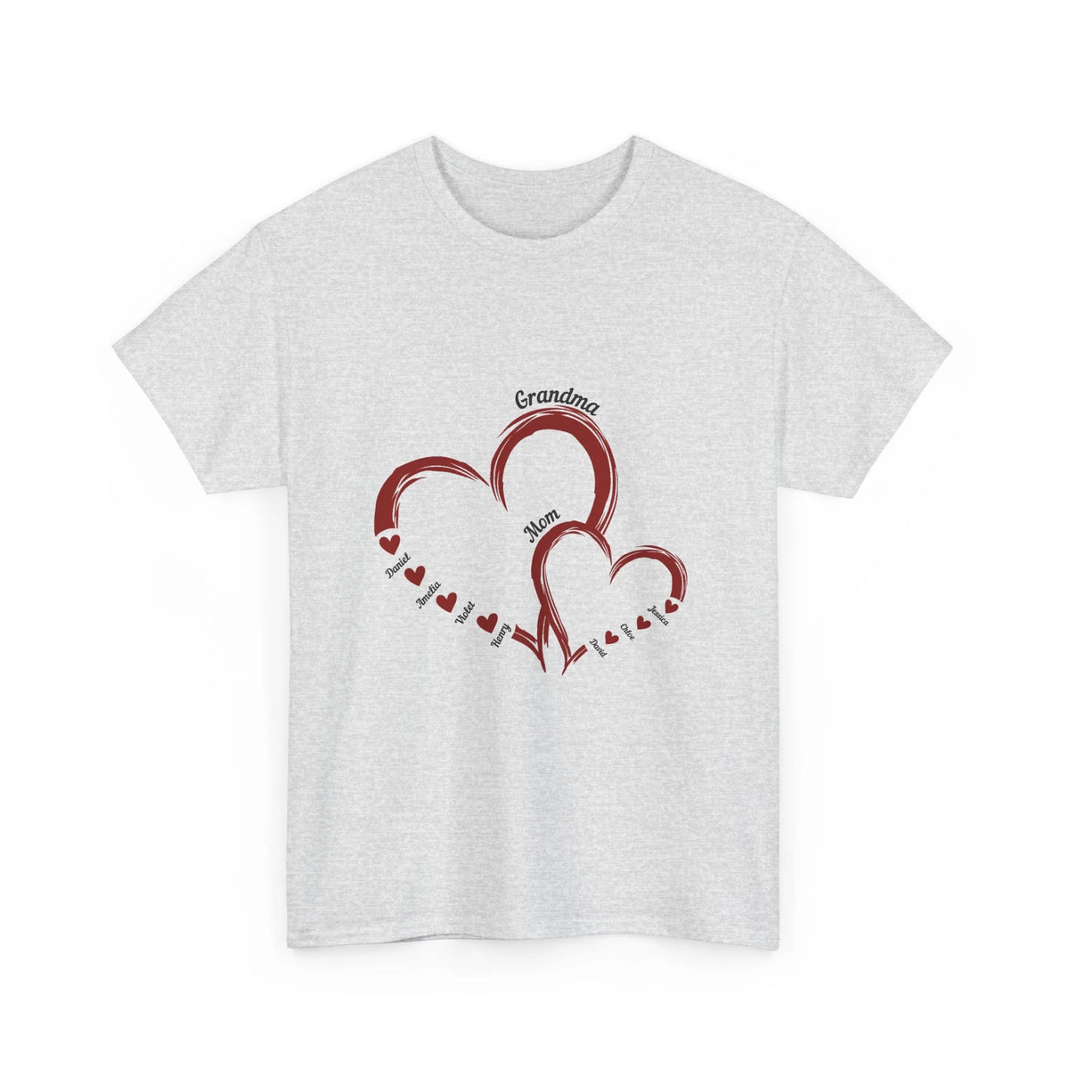 Personalized Mom and Grandma Shirt with Kids and Grandkids Names