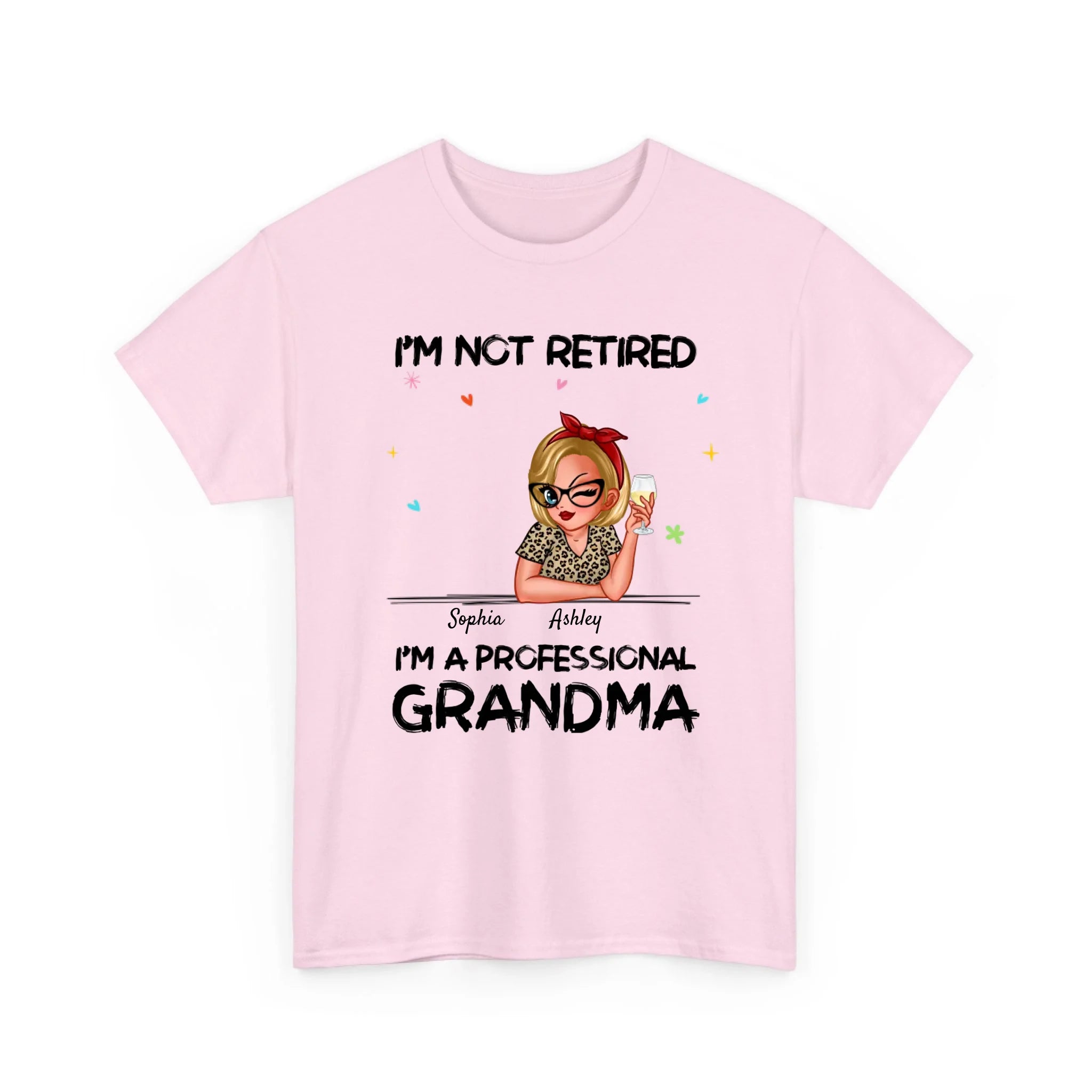 Tee Mockup - Gildan 5000 Light Pink