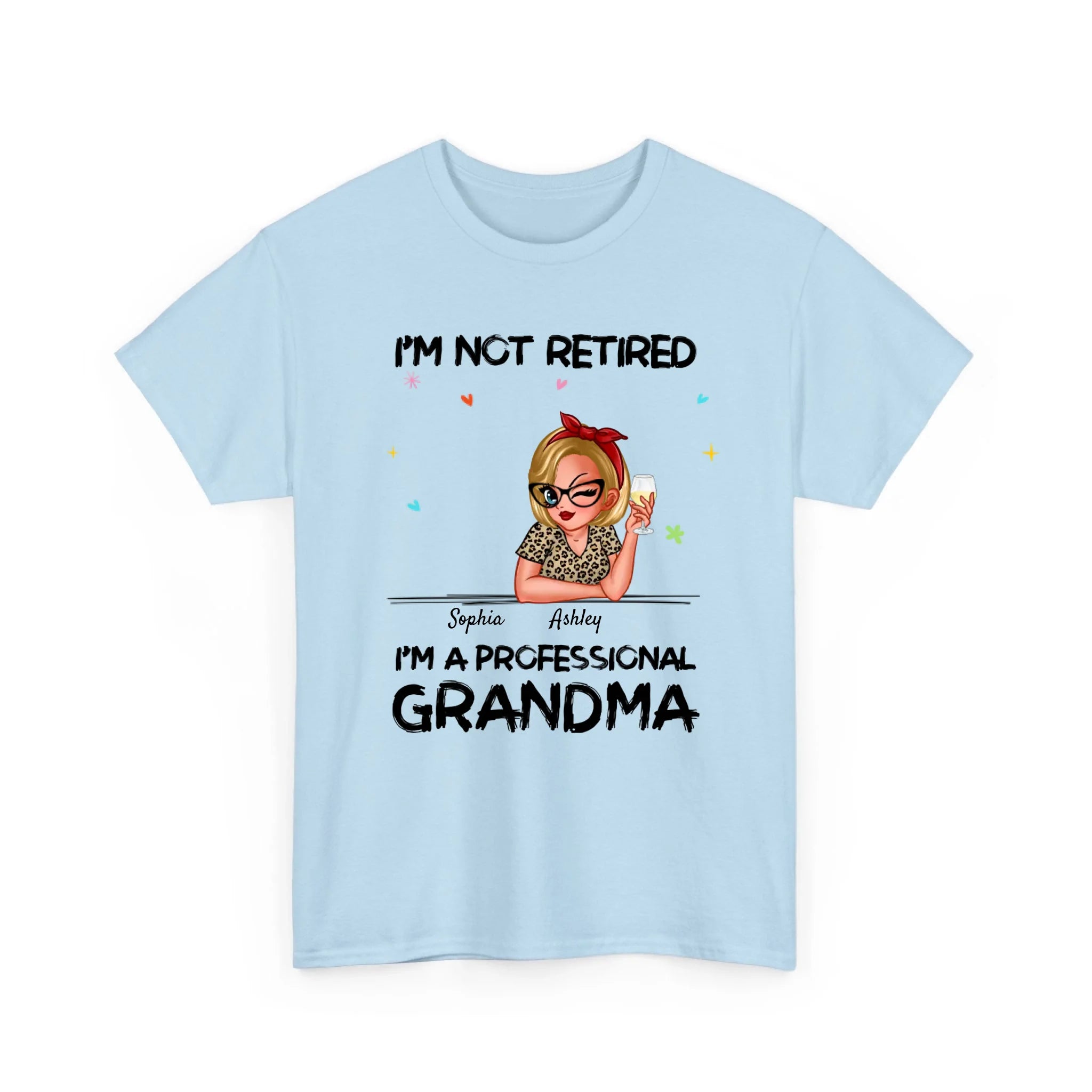Tee Mockup - Gildan 5000 Light Blue