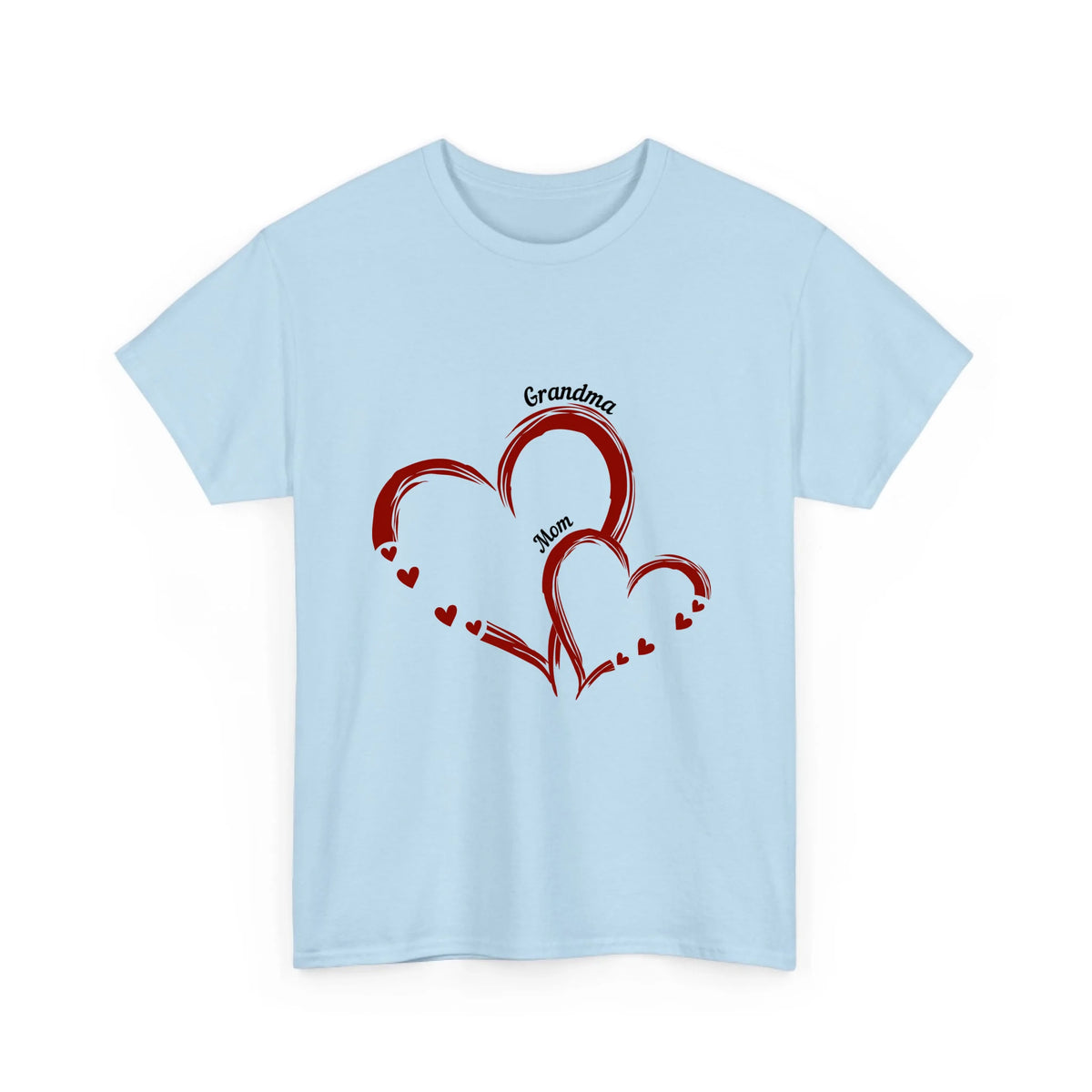 Tee Mockup - Gildan 5000 Light Blue
