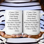 Best grandpa ever mug view 4