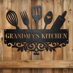 Grandma's Kitchen Sign lifestyle view