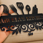 Grandma's Kitchen Sign detail view