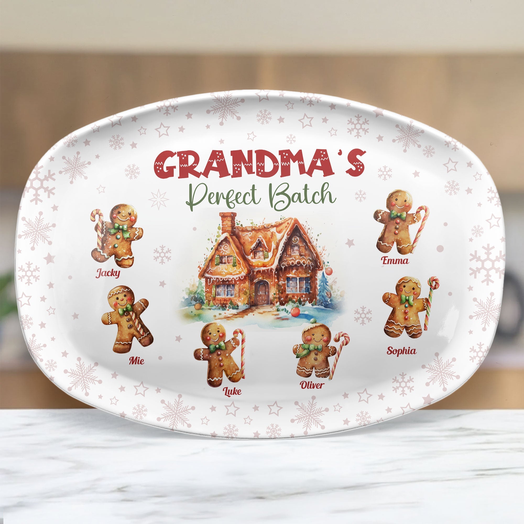 Grandma's Christmas cookie platter