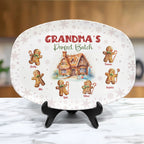 Grandma's Christmas platter view 2