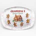 Grandma's Christmas platter view 3