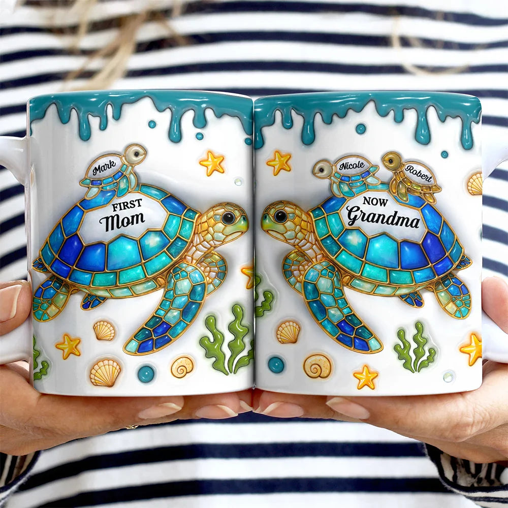Grandma's Turtle Mug lifestyle view