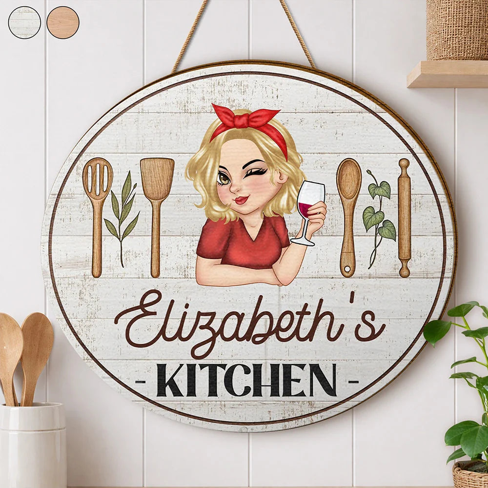 Mom's Kitchen Sign