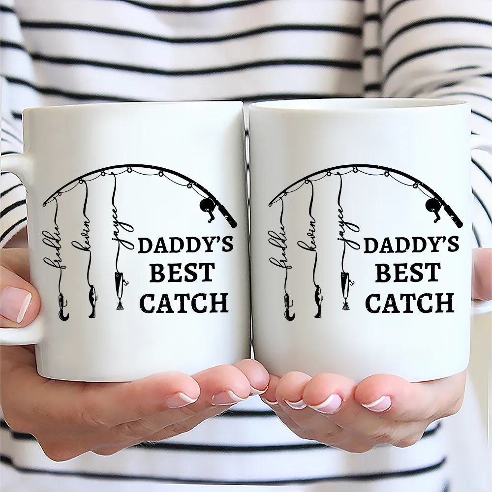 Reel Cool Dad Mug lifestyle view