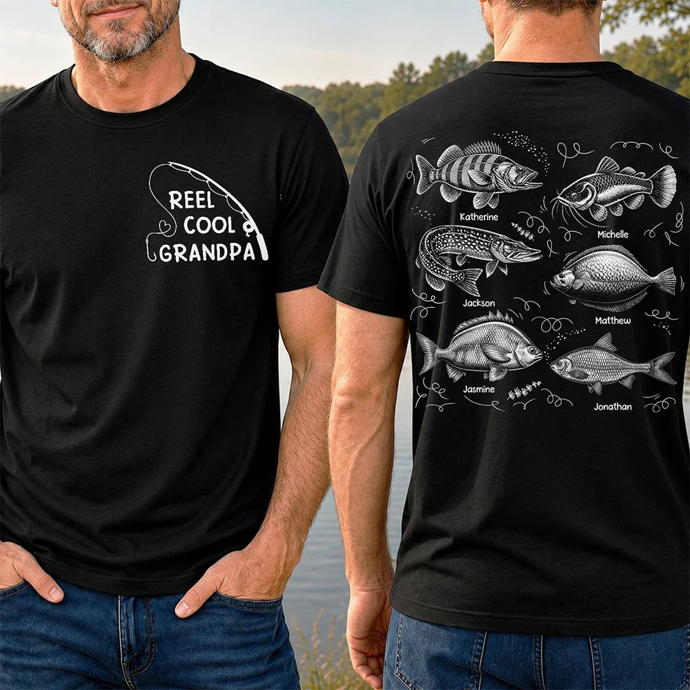 Reel Cool Grandpa Shirt