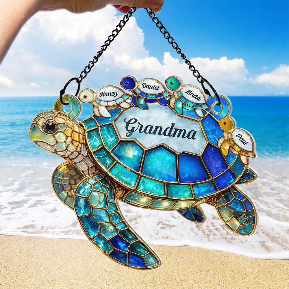 Grandma's Beach Suncatcher