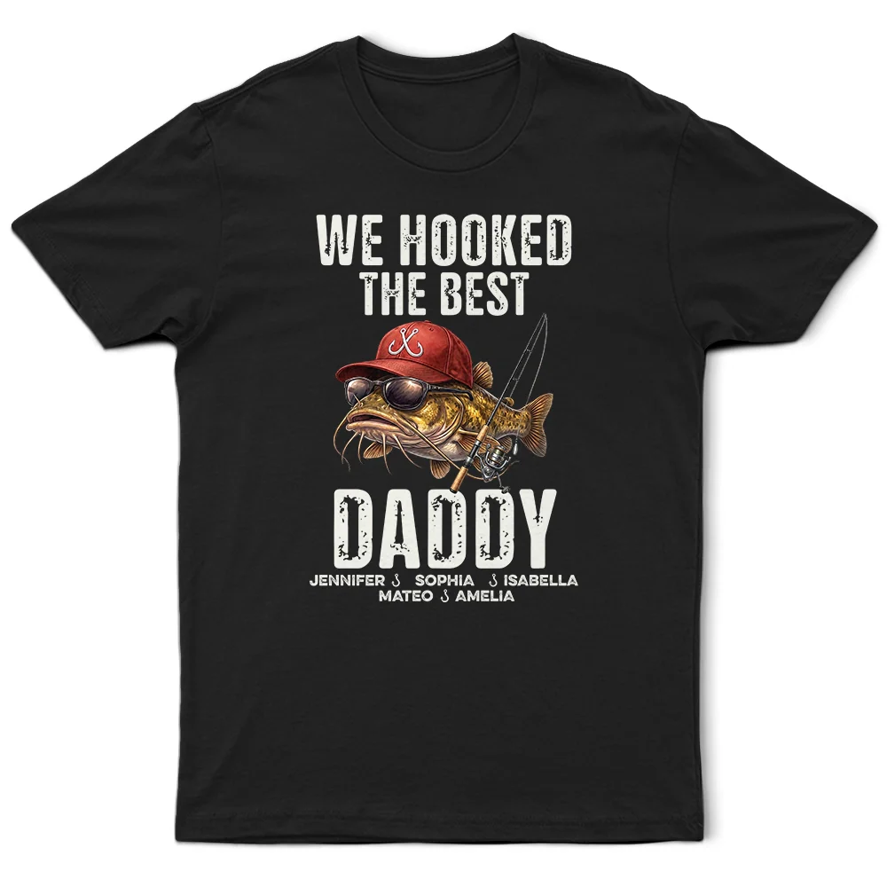 We Hooked The Best Grandpa Shirt lifestyle view
